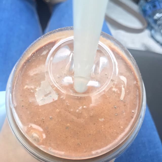 Foto del piatto “Raw Cacao Smoothie”