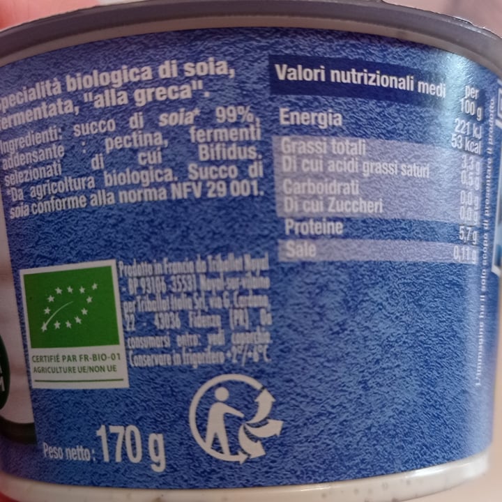 photo of Sojasun Yogurt bianco greek shared by @spanish-girl-inmilan on  11 Mar 2022 - review