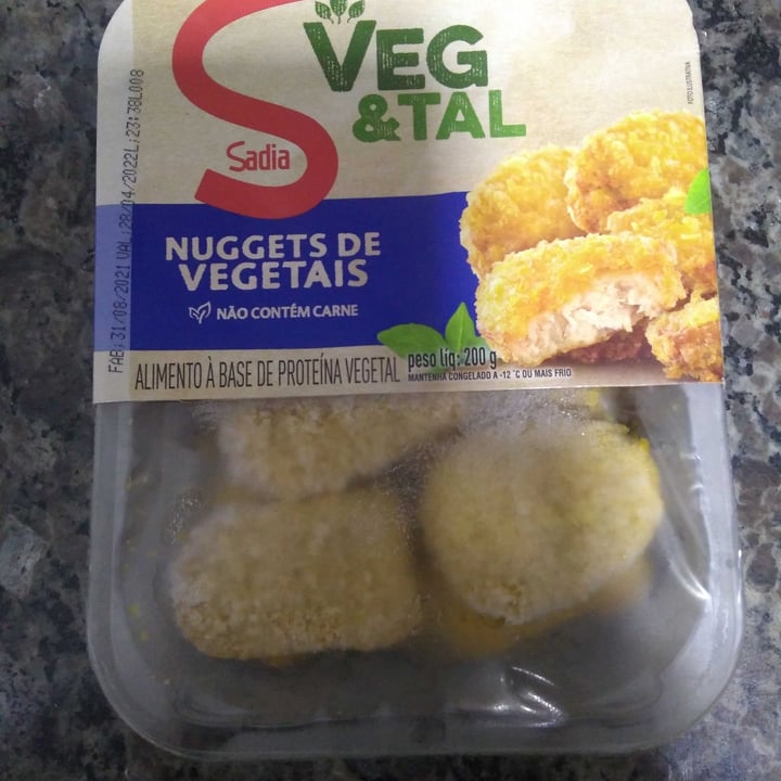 photo of Sadia Nuggets de Vegetais shared by @denise38 on  05 May 2022 - review