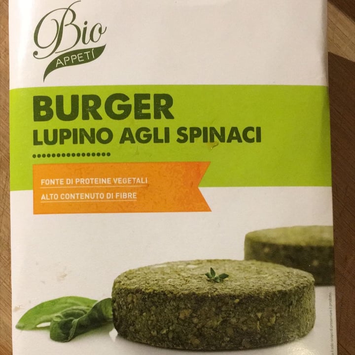 photo of Bio Appetì Burger Di Lupino E Spinaci shared by @enrico on  25 Apr 2021 - review