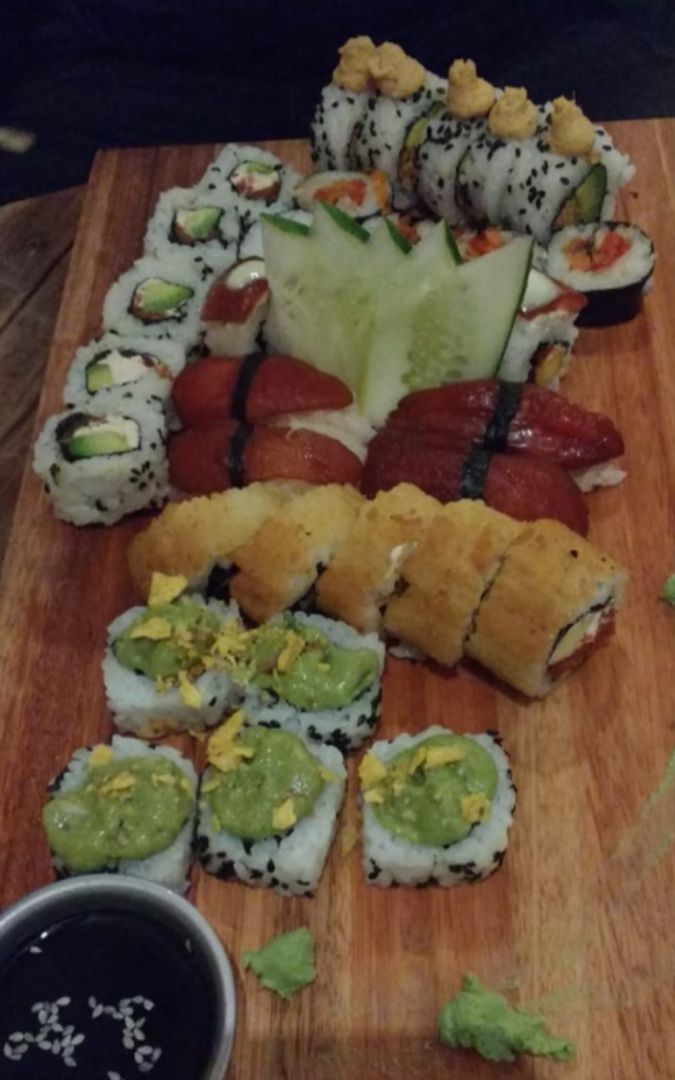 photo of Estilo Veggie Vegan sushi night shared by @avocadoxtoast on  10 Dec 2019 - review