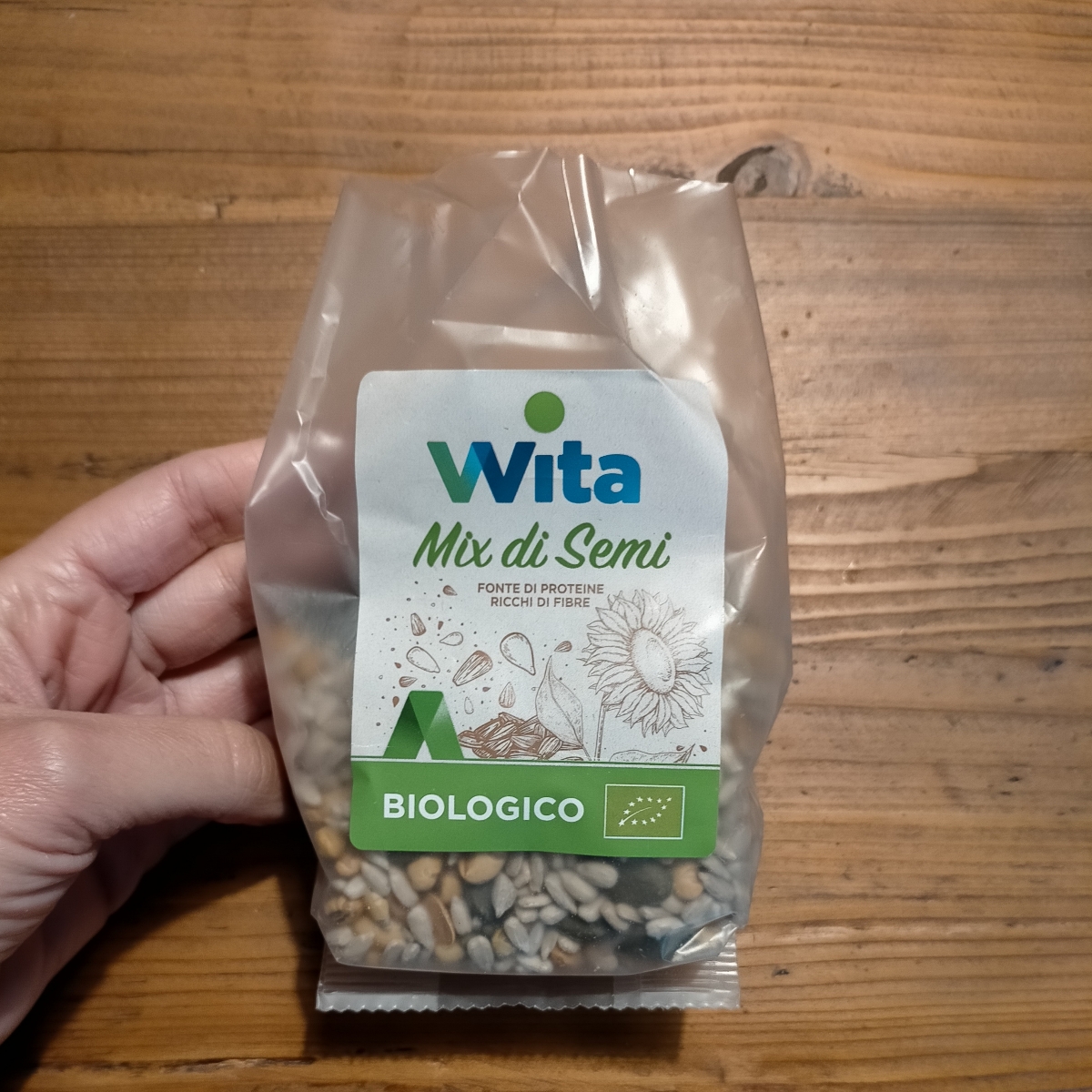 mix di semi per colazione