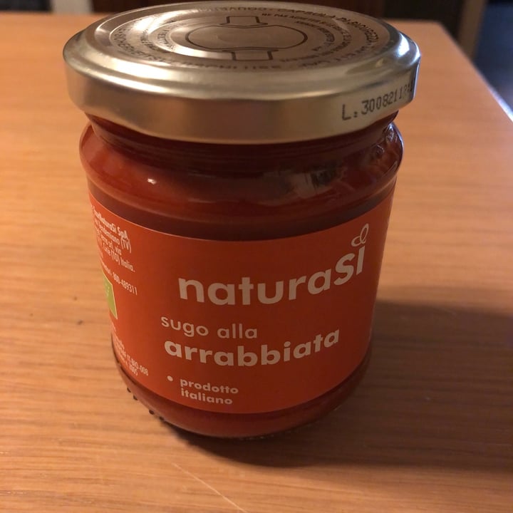 photo of Natura Sì Sugo all'arrabbiata shared by @mikacha84 on  08 Apr 2022 - review