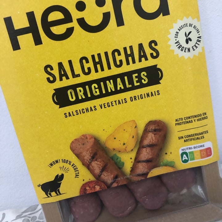 photo of Heura Salchichas Originales shared by @3chary3 on  28 Aug 2021 - review