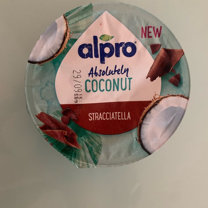 photo of Alpro Absolutely Coconut Stracciatella shared by @violetsandford on  05 Sep 2022 - review