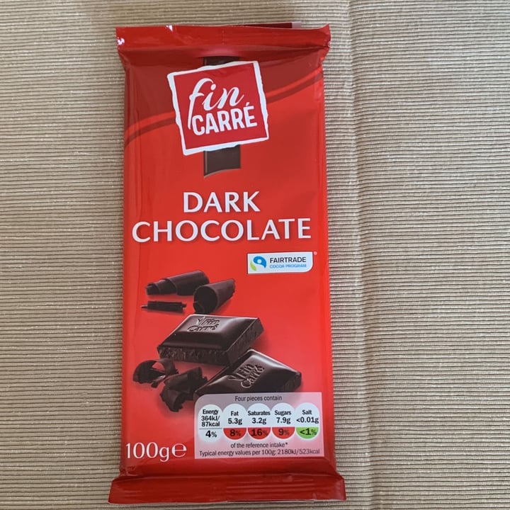 photo of Fin Carré Chocolate negro shared by @vivi95 on  20 Mar 2022 - review