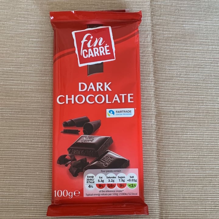 review photo of Fin Carré Chocolate negro shared by @vivi95 on 20 Mar 2022 - review