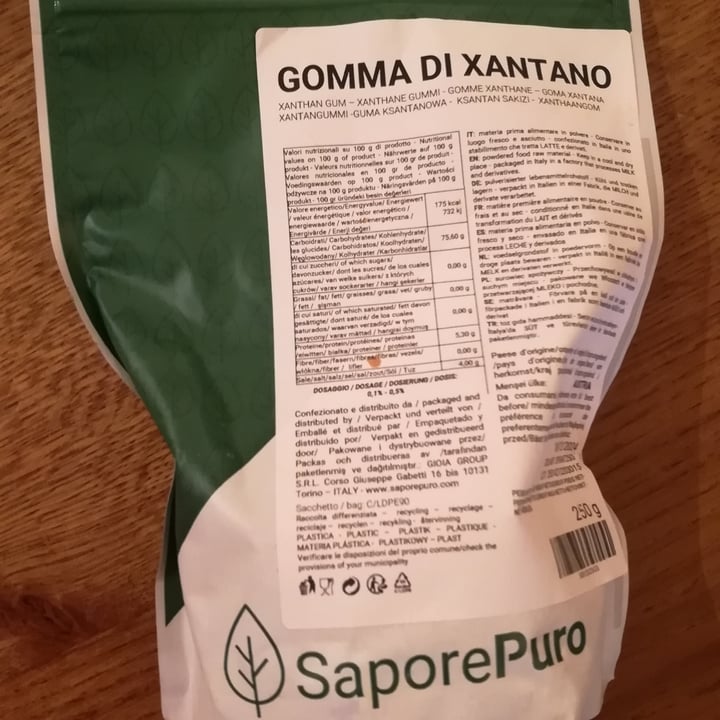 photo of Sapore puro Gomma Di Xantano shared by @mabonpumpkin on  24 Aug 2022 - review