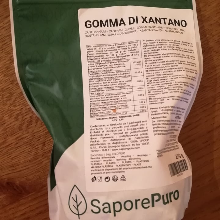 review photo of Sapore puro Gomma Di Xantano shared by @mabonpumpkin on 24 Aug 2022 - review