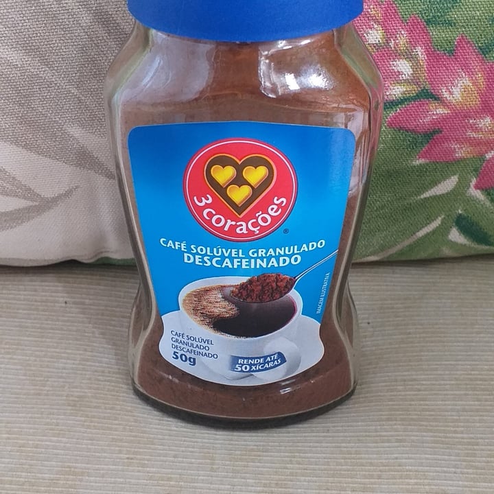 photo of Cafe 3 corações Café Solúvel Granulado Descafeinado shared by @romildo on  14 Jul 2021 - review