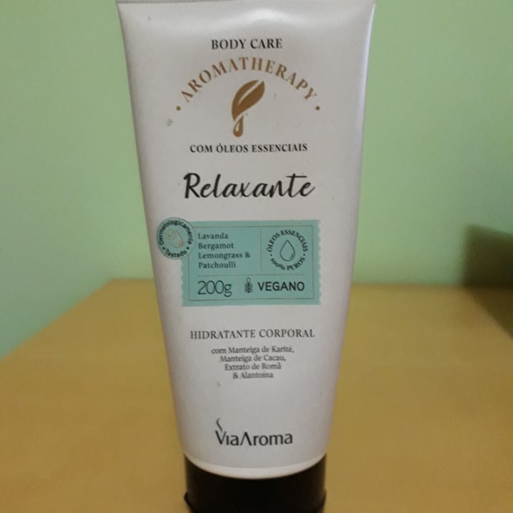 review photo of Via Aroma Hidratante corporal com Óleos Essenciais shared by @eunicefincato on 06 May 2022 - review