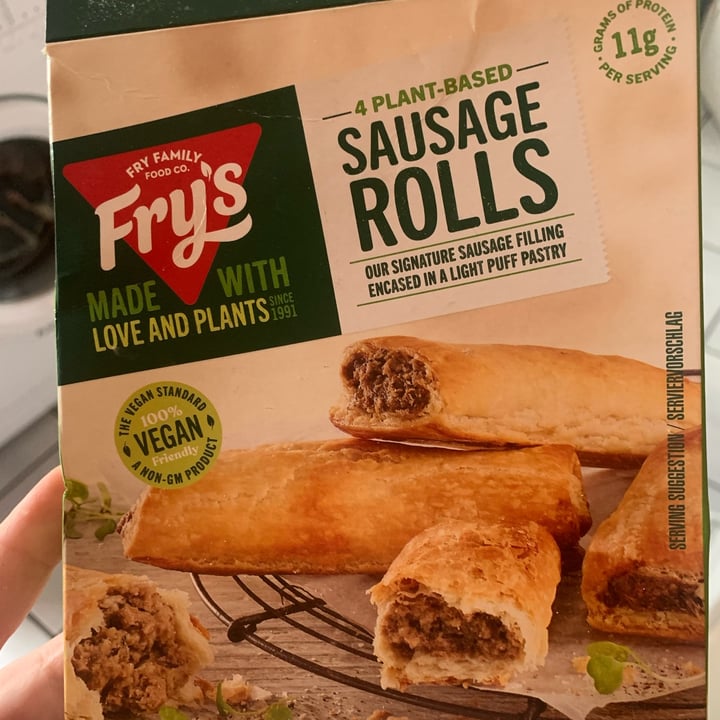 photo of Fry's Family Food Sausage Rolls shared by @megan4els on  26 Oct 2021 - review