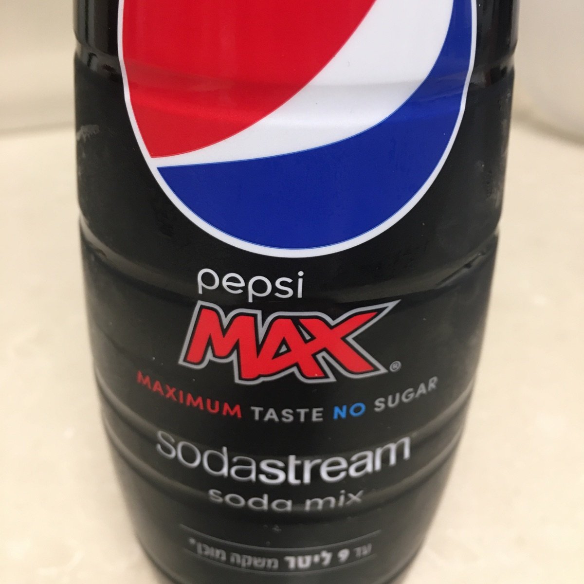 Avis sur Pepsi max sodastream soda mix par PepsiCo