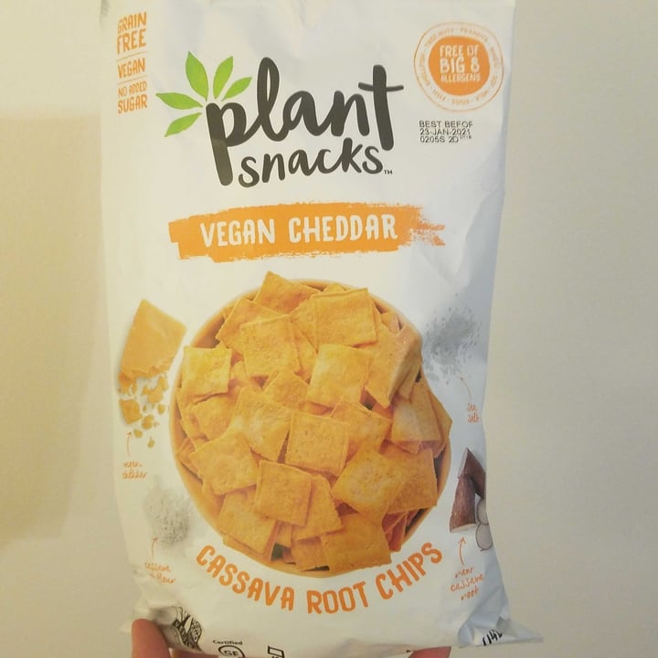 photo of Plant Snacks Plant Snacks Vegan Cheddar Chips shared by @meghank on  23 Oct 2020 - review