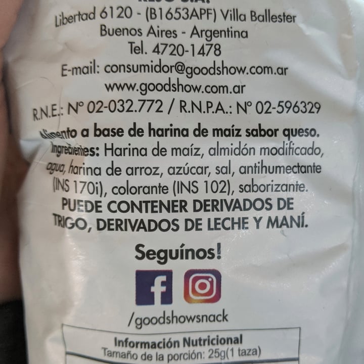 photo of Good Show Conos de queso shared by @kndyd on  21 Aug 2021 - review