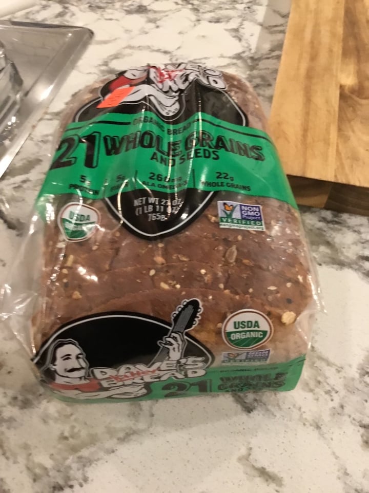photo of Dave's Killer Bread 21 Whole Grains And Seeds Killer Breads shared by @kirchm01 on  27 Jan 2020 - review