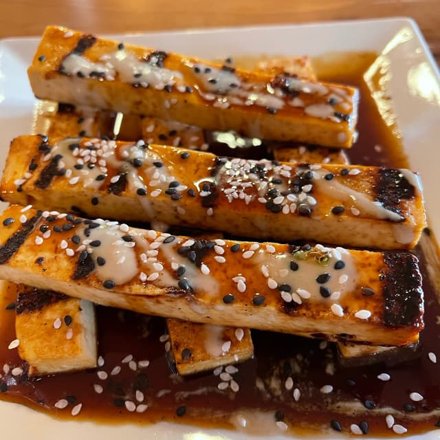 Photo of the dish “Maple-tamari Glazed Tofu”