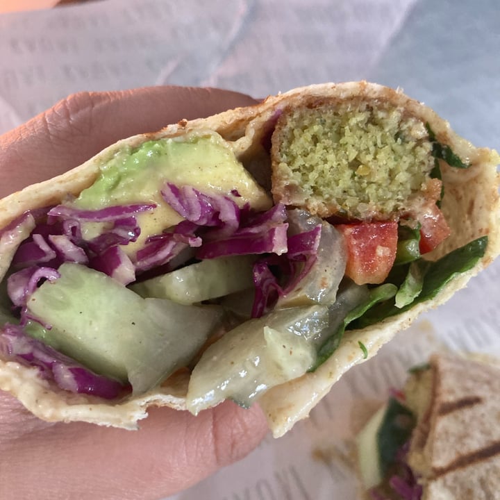 review photo of KAUAI Avo Falafel Wrap shared by @rozannecalitz on 05 Oct 2022 - review