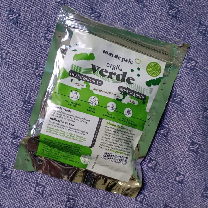 review photo of tom de pele argila verde shared by @mikaella on 15 Oct 2022 - review