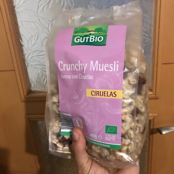 photo of GutBio Crunchy Muesli Ciruelas shared by @marimolona on  20 Mar 2021 - review