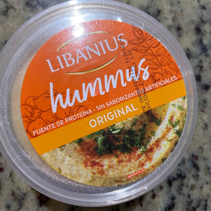 photo of Libanius Hummus Original shared by @moonberodd on  26 Feb 2021 - review