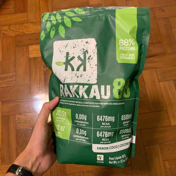 review photo of Rakkau Proteína 88% Sabor Coco shared by @anaescaleira on 14 May 2022 - review