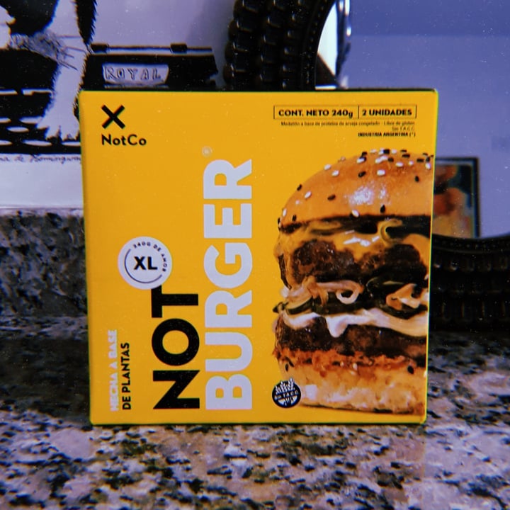 photo of NotCo Not Burger XL shared by @nanicuadern on  30 Sep 2021 - review
