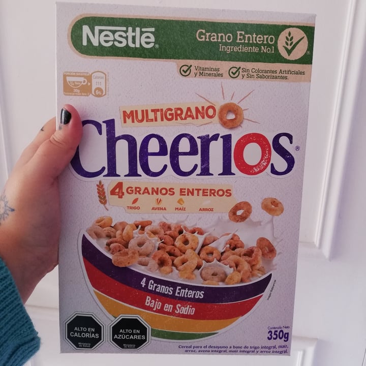 photo of Nestlé Cereal Cheerios 4 Granos Enteros shared by @tamittoe on  12 Jun 2021 - review