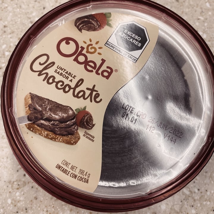 photo of Obela Untable de chocolate shared by @majonieves on  22 Jun 2022 - review