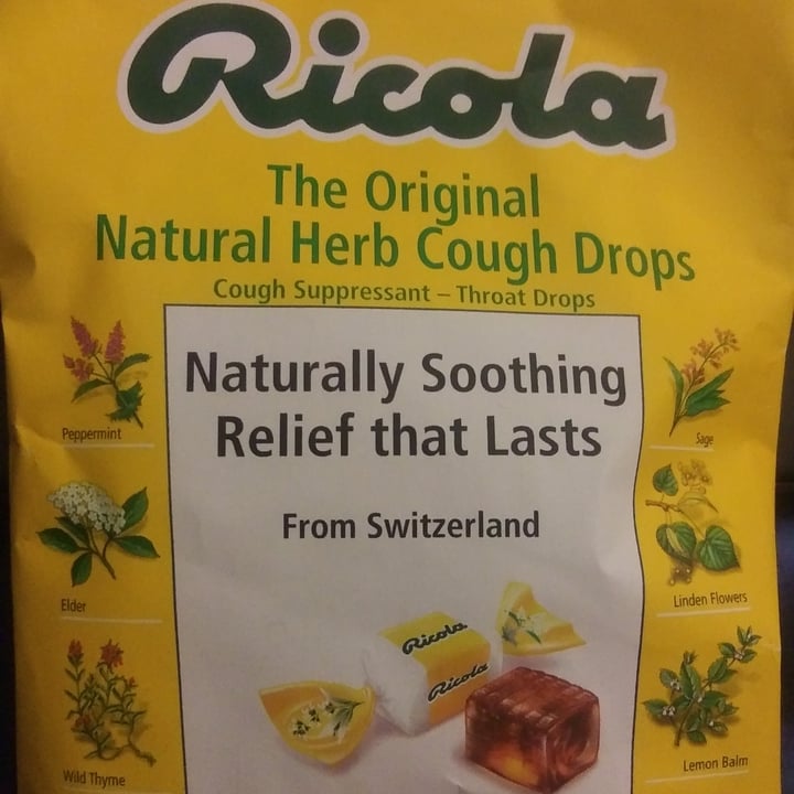 photo of Ricola The Original Natural Herb Cough Drops shared by @alianahawke on  08 Dec 2020 - review