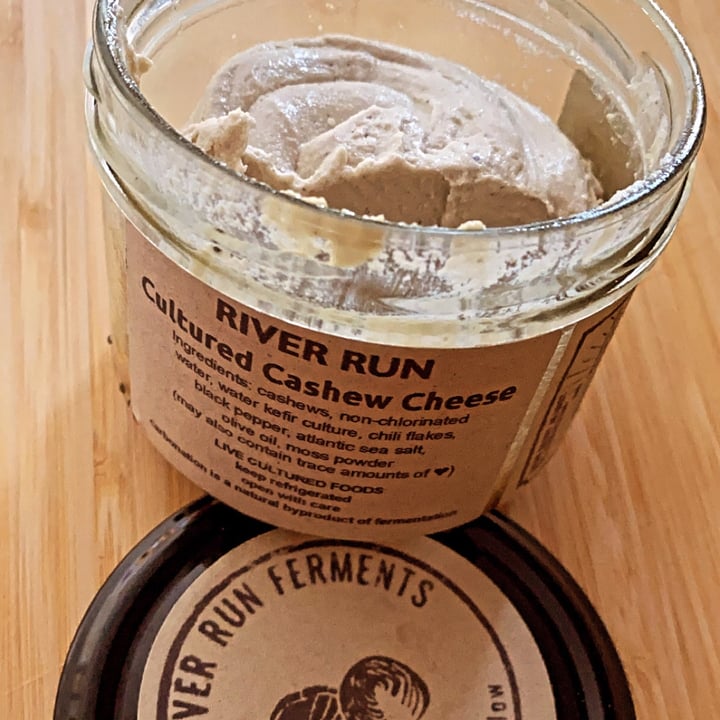 photo of River run ferments Cultured cashew cheese shared by @lorraineh on  01 Aug 2021 - review