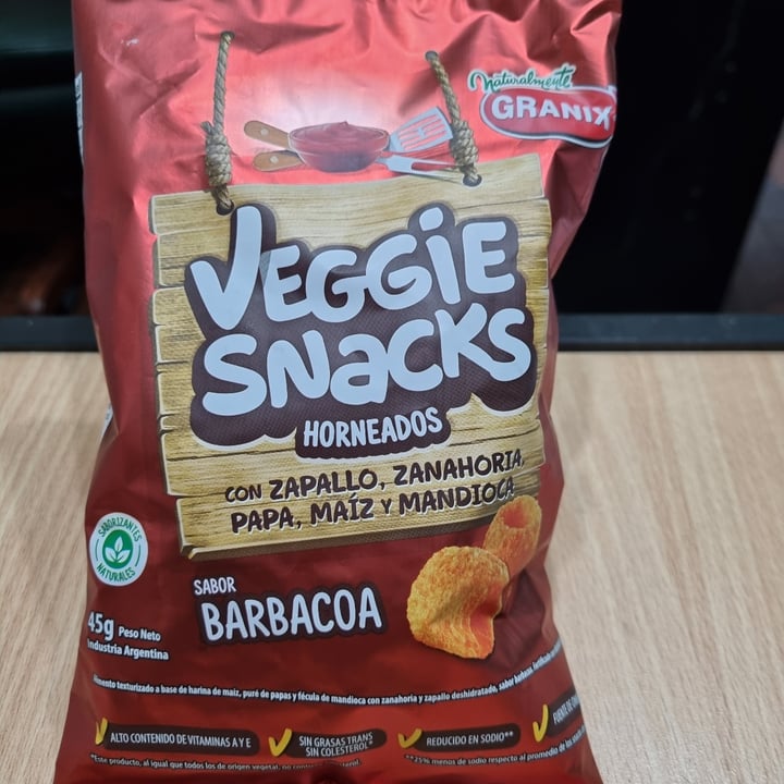 photo of Granix Veggie Snacks Sabor Barbacoa shared by @nerymuny28 on  09 Apr 2021 - review