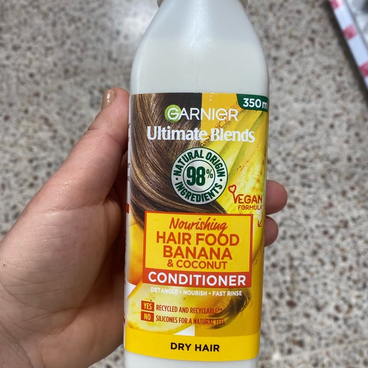 review photo of Garnier hair food banana conditioner shared by @lalonso on 09 May 2022 - review