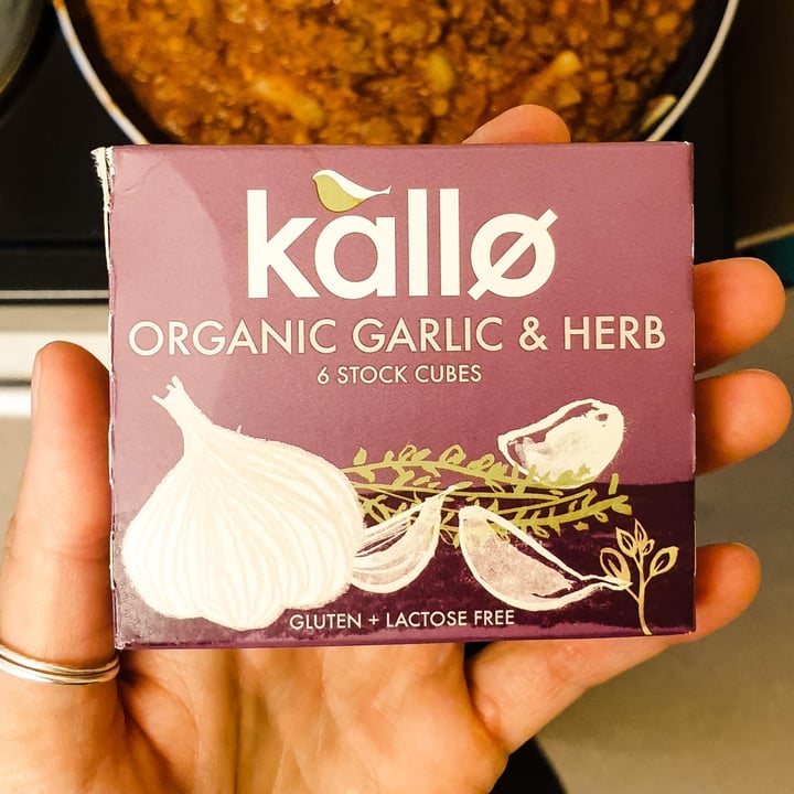 photo of Kallo Organic Garlic And Herb Stock Cubes shared by @emmasherman on  22 Apr 2020 - review