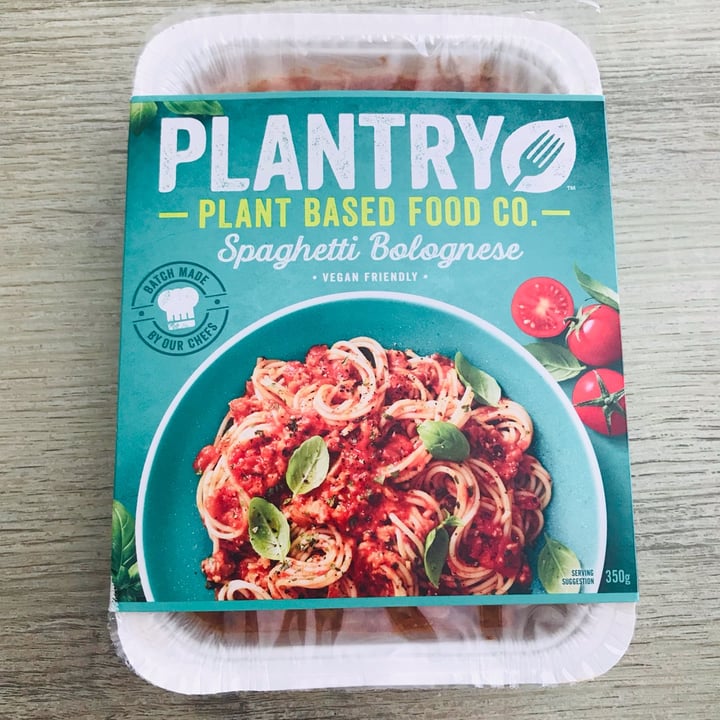 photo of Plantry Spaghetti Bolognese shared by @lil-chickpea on  27 Dec 2021 - review