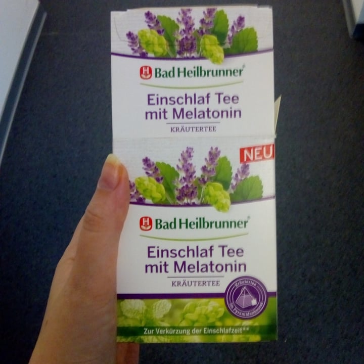 photo of Bad heilbrunner Einschlaftee mit Melatonin shared by @ultraviolett20 on  07 Jan 2023 - review