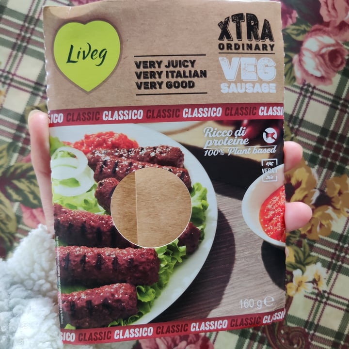 photo of Liveg Veg sausage shared by @agness on  01 Mar 2022 - review
