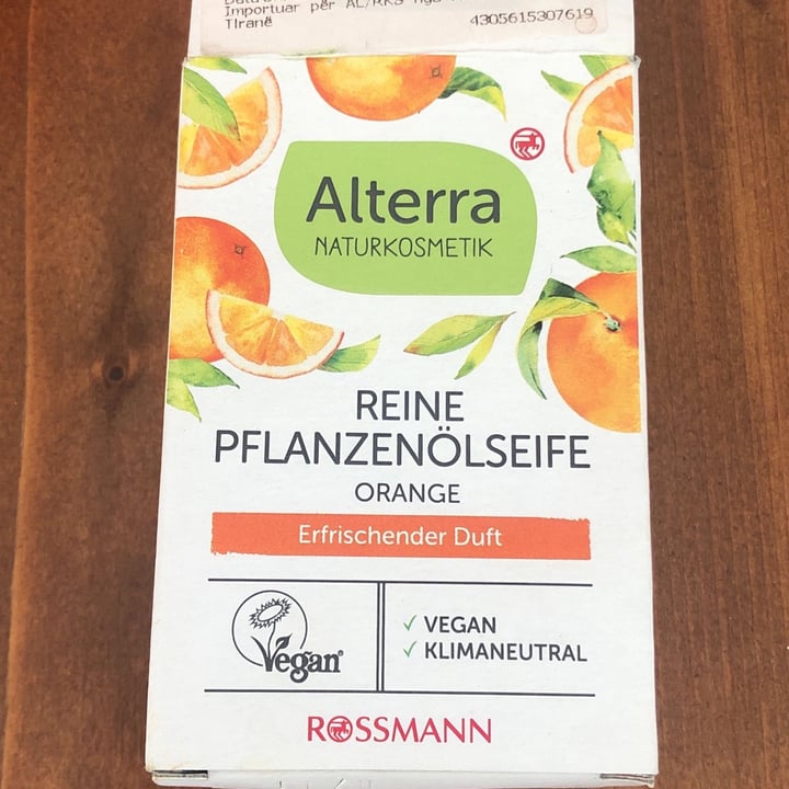 photo of Alterra reine pflanzenolseife Orange shared by @monicamarcos on  08 Jun 2022 - review