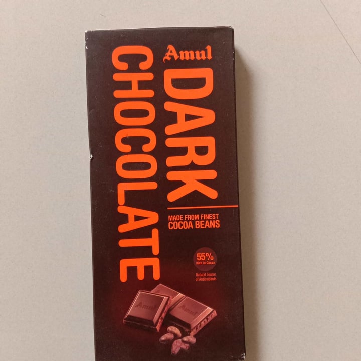 photo of Amul Dark Chocolate shared by @rayyy on  18 Oct 2022 - review