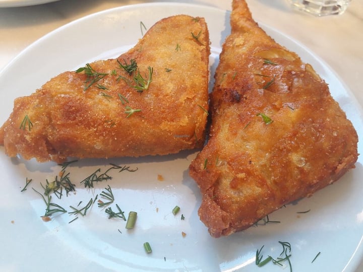 photo of The Real Greek - Reading CHICKPEA FILO TRIANGLES shared by @treegan on  02 Dec 2019 - review