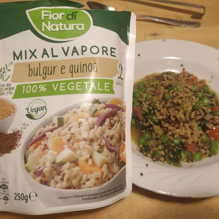 photo of Fior di Natura Mix al vapore bulgur e quinoa all'ortolana shared by @kaanubuai on  27 Nov 2021 - review