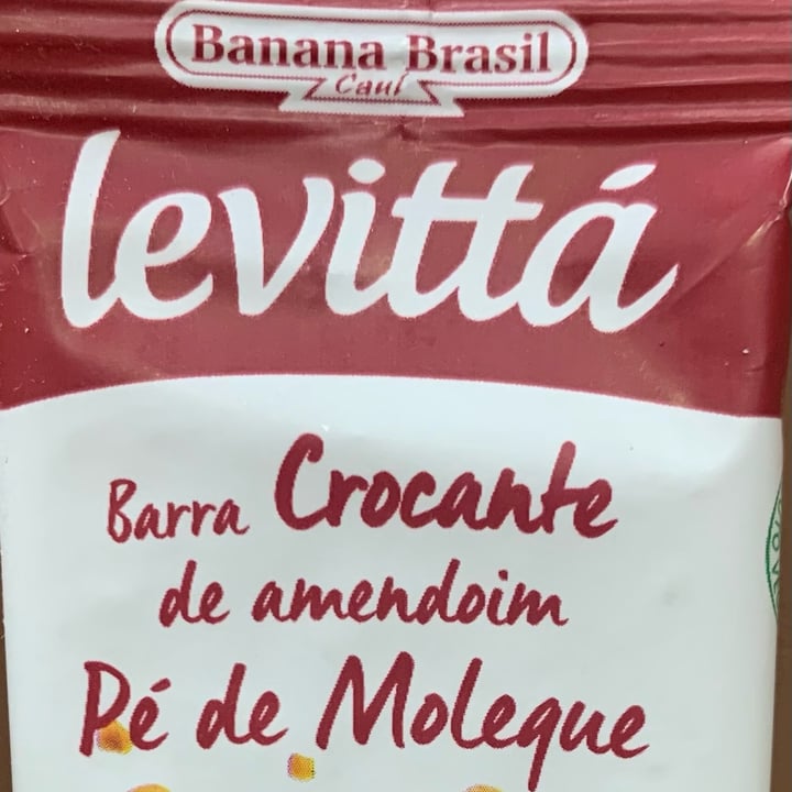 photo of Banana brasil Levittá barra crocante de amendoim pé de moleque shared by @janeluck64 on  05 Oct 2022 - review