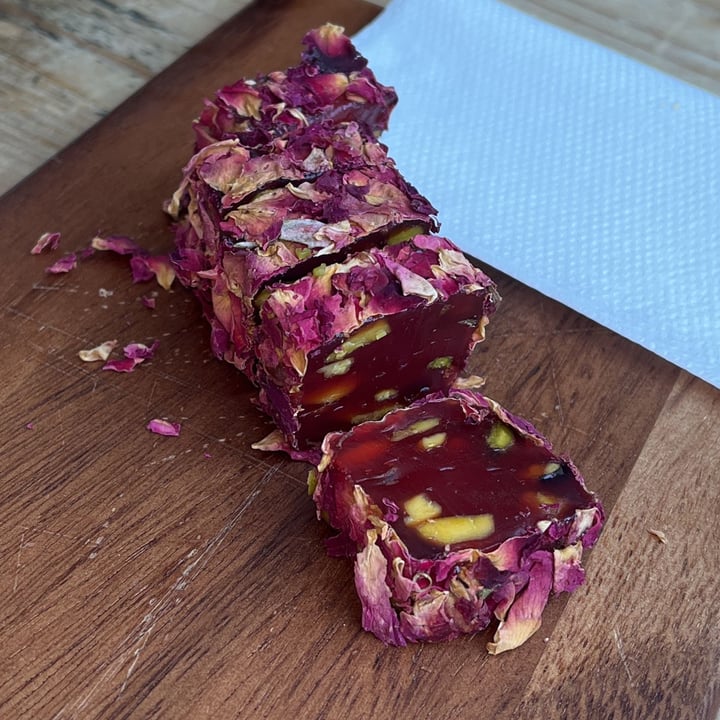 photo of Love Your Soul Turkish Delight - Pomegranate and Pistachio shared by @veganadam on  17 Jun 2022 - review