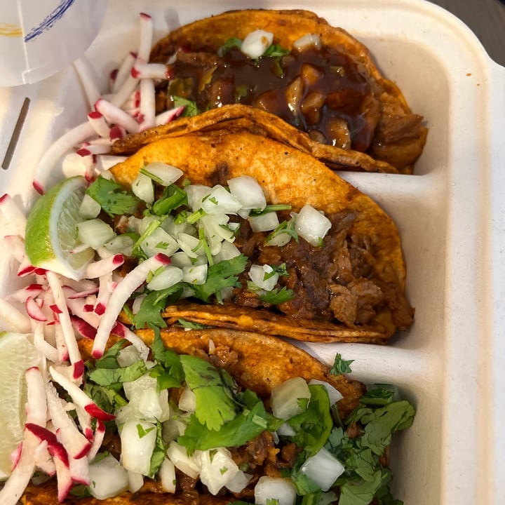 photo of Luna Verde Vegan Mexican Restaurant Seitan Tacos shared by @stephanieblum on  21 May 2022 - review