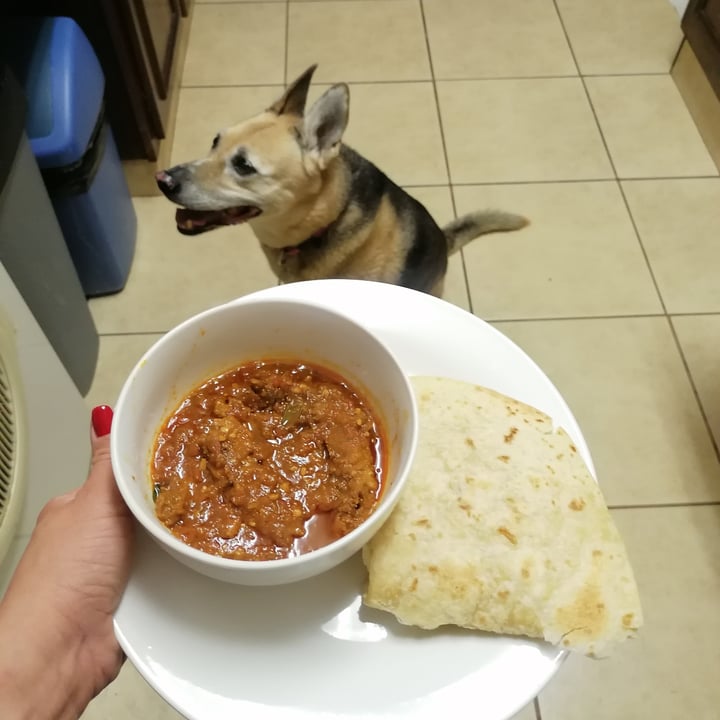 photo of The Vegan Chef Sandton Vish Curry And Roti shared by @twohappyrescuemutts on  11 Dec 2021 - review