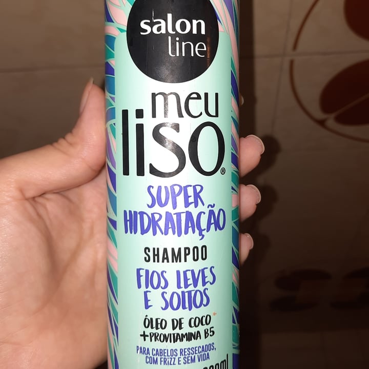 photo of Salon line Shampoo Meu liso Super hidratação shared by @ades on  09 May 2022 - review