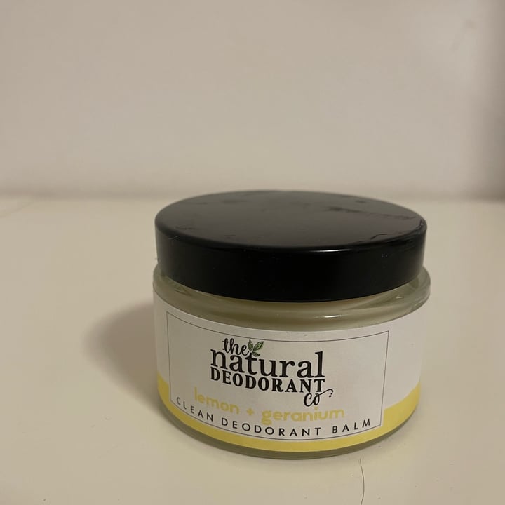 photo of The Natural Deodorant Co Desodorante natural de limón y geranio shared by @lauragatti on  10 Dec 2021 - review