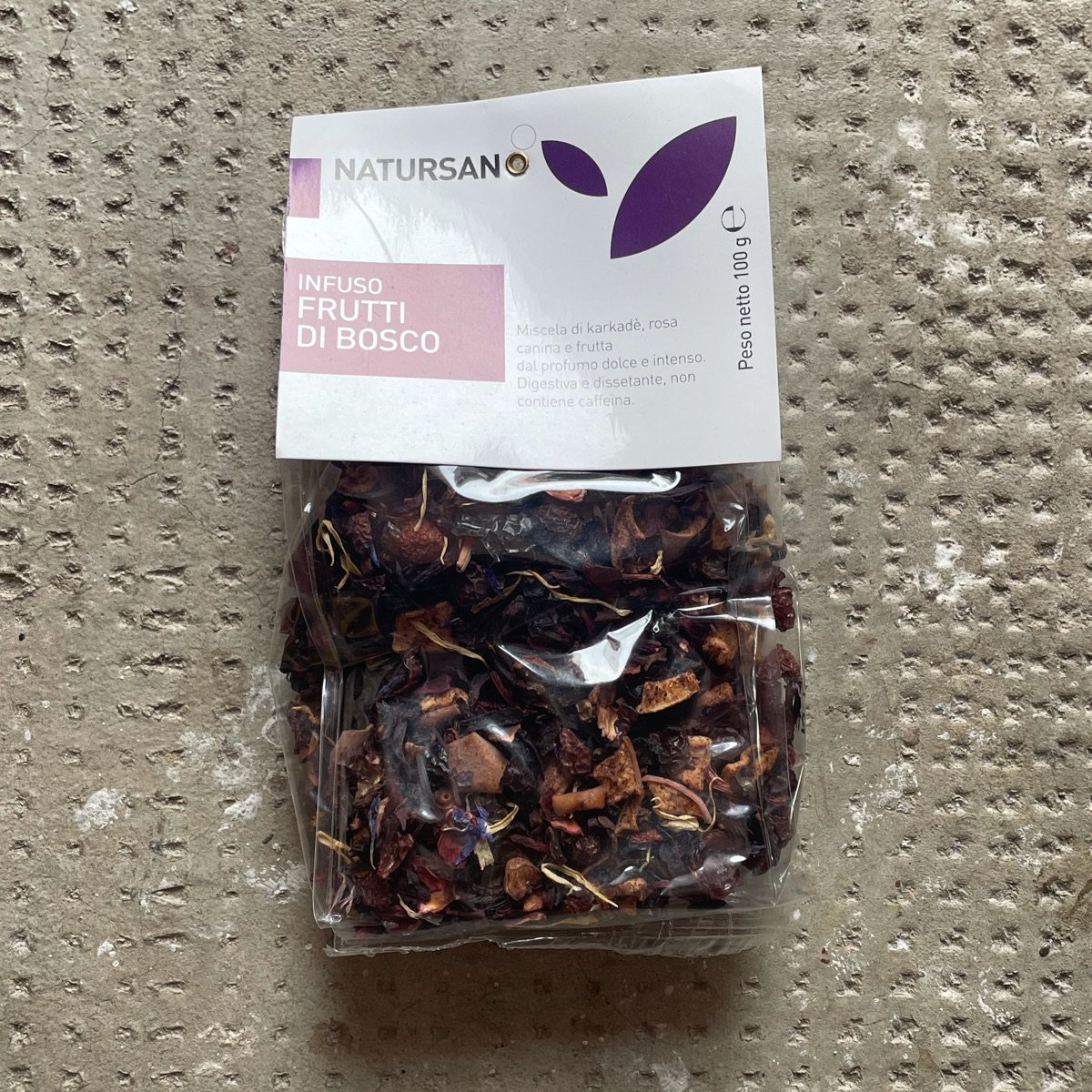 infuso ai frutti di bosco