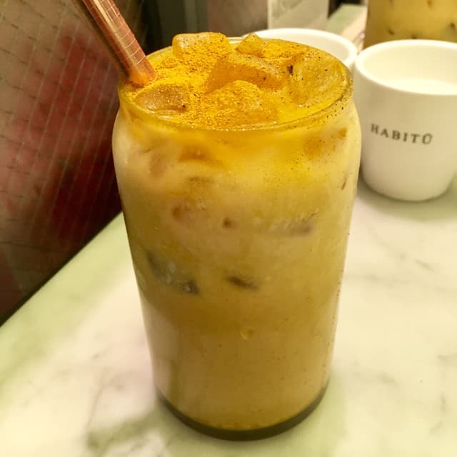 Photo of the dish “Turmeric Soy Latte”
