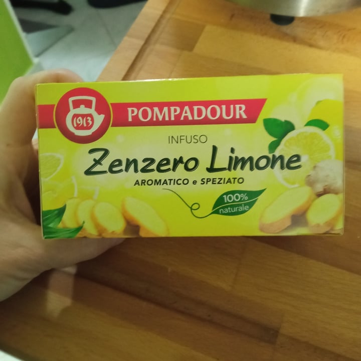 photo of Pompadour Infuso zenzero e limone shared by @elisacasadei on  30 Nov 2021 - review